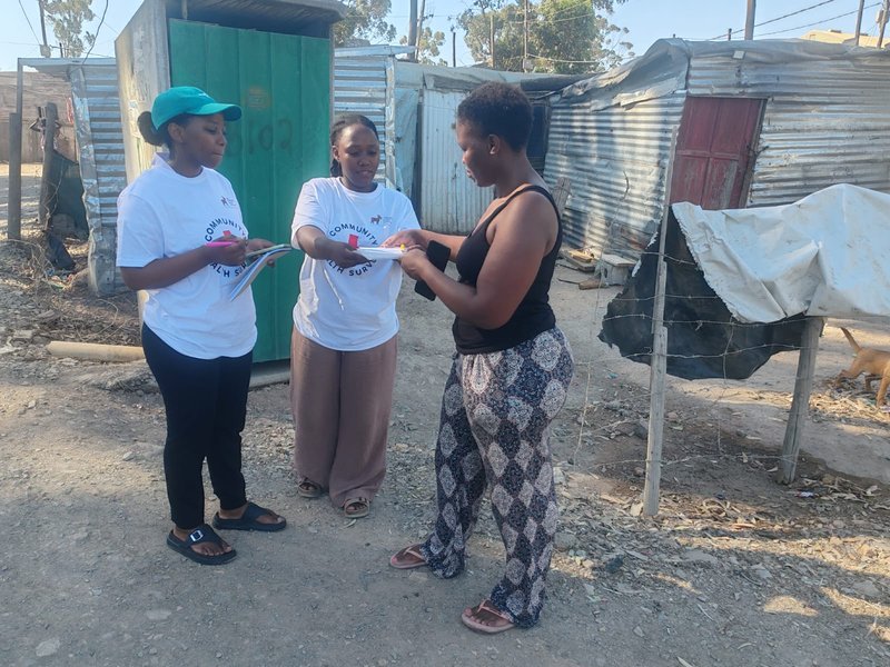 Community health workers at work